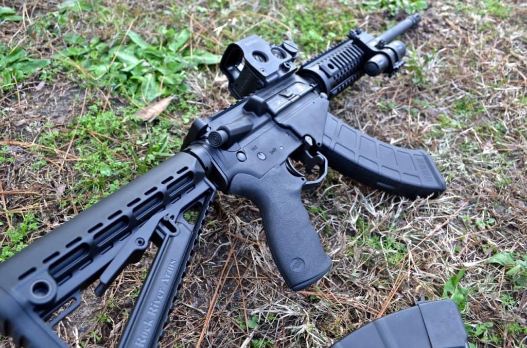 Can't decide between an AR or AK? the RRA LAR47 is a hybrid.