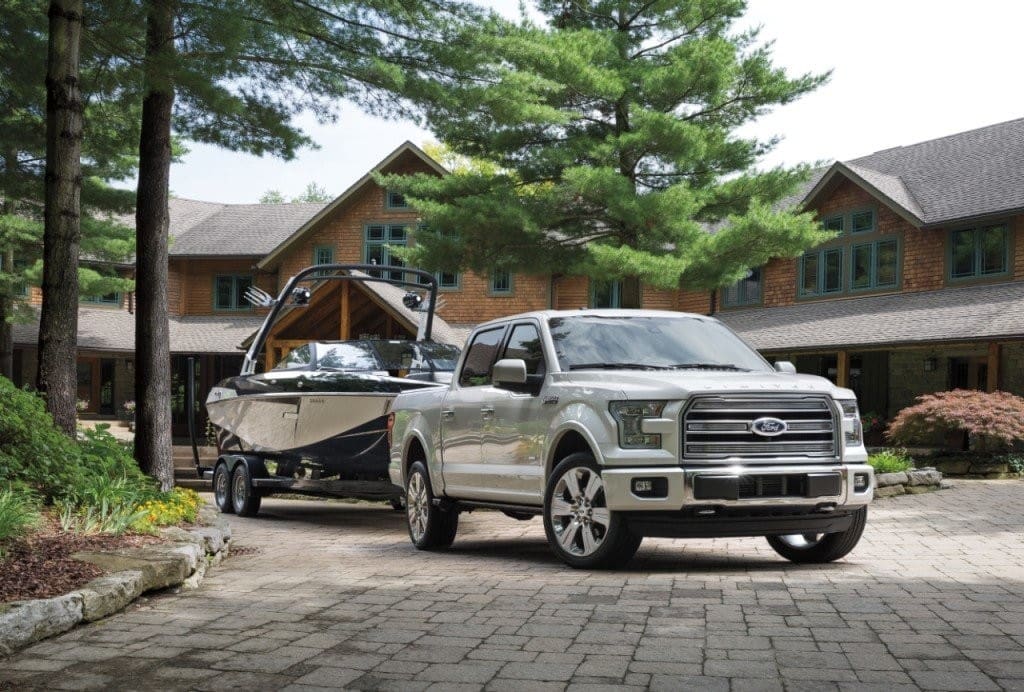Top of the line Ford F-150