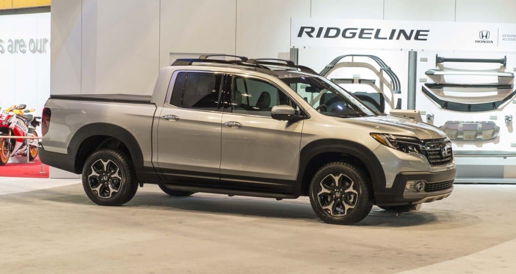 2017 Honda Ridgeline with Genuine Honda Accessories