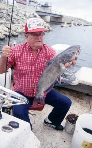 Bob Fincher of Nixon makes and sells Bob’s Cheese Bait and other catfish baits. And, he makes sure they work.