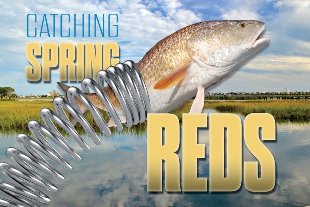Catching Spring Redfish