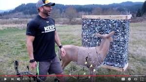 160 Yard Long Range Bow Grouping