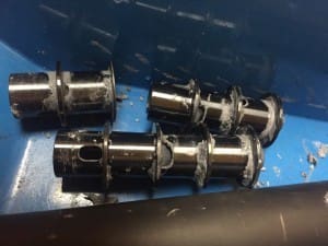 USS22 Suppressor after simply rinsing with water.