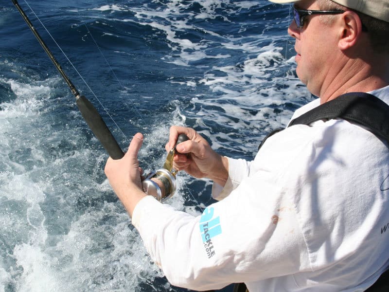 saltwater fishing reel