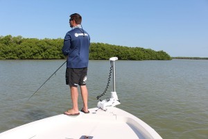 fishing with fishing line
