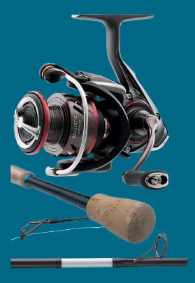 Daiwa Ballistic Spinning Reel and Procyon Inshore Rods