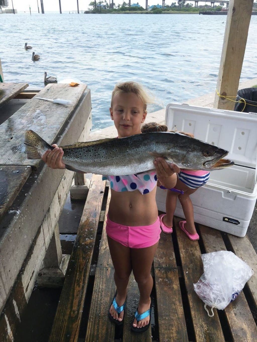 Karter McGary speckled trout