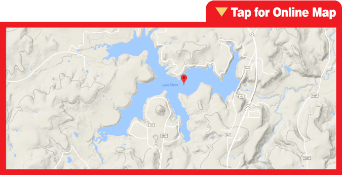 Lake Cisco, Main Lake