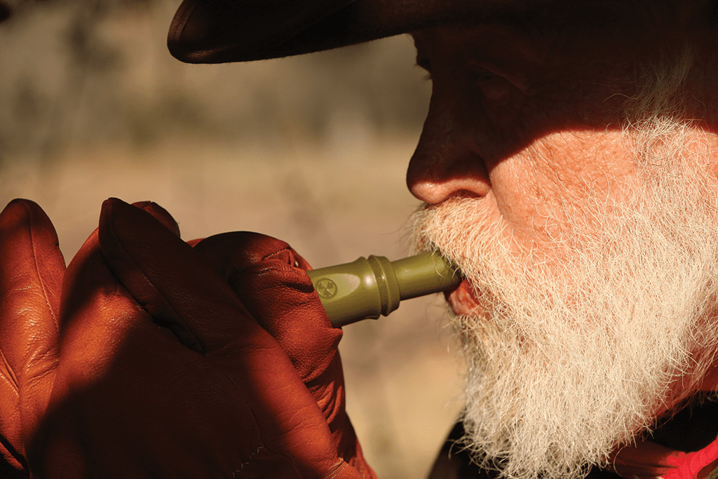 Calling in predators is part of deer management, too.