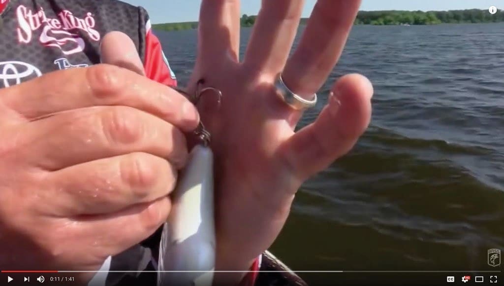 Kevin VanDam hooked