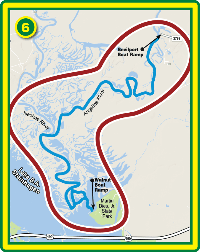 Bevilport Paddling Trail