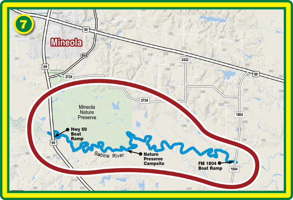 Mineola Bigfoot Paddling Trail