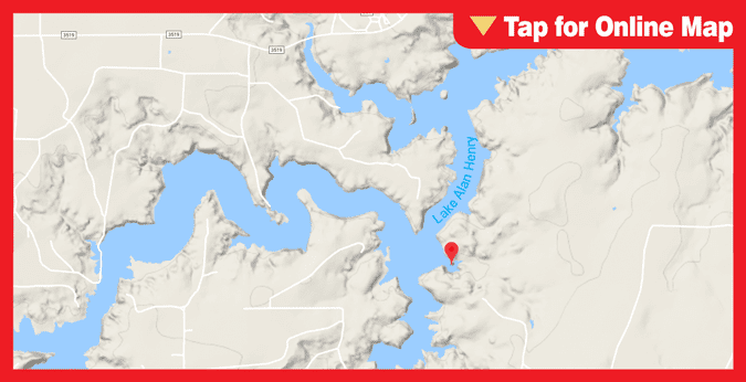 Lake Alan Henry: Rocky Creek