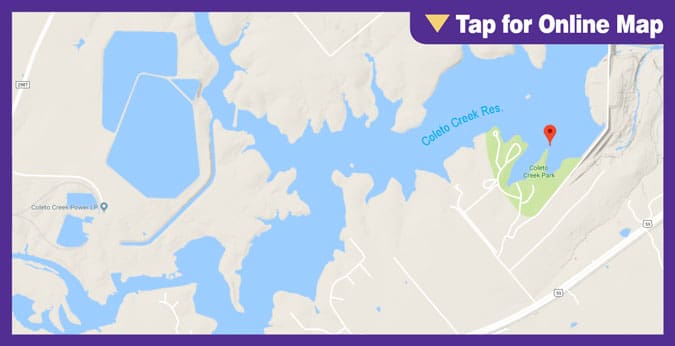 Coleto Creek: Dam Area