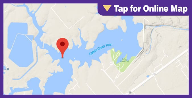 Coleto Creek Lake: Sulphur Creek