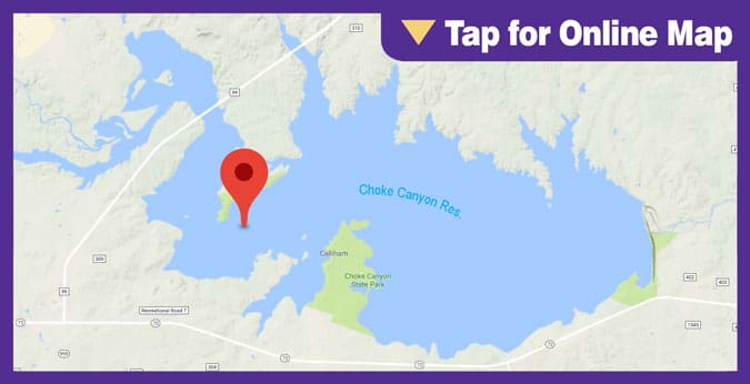 Choke Canyon Res: Main Lake