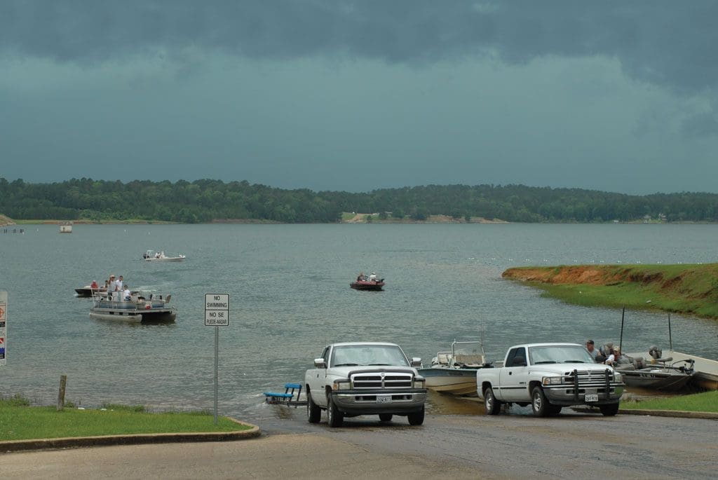 boating in bad weather