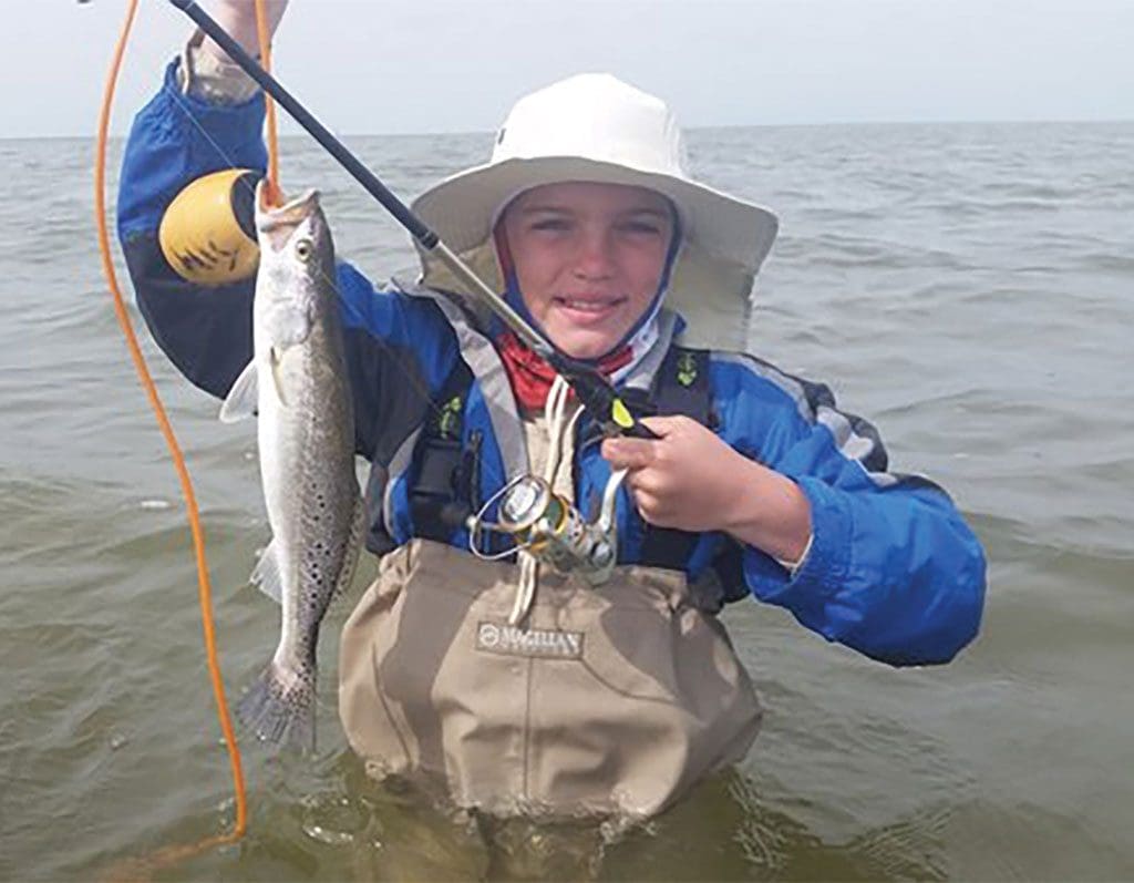 West Matagorda Bay speckled trout
