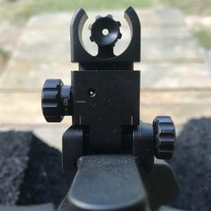 Adjustable C4 Rear Sight