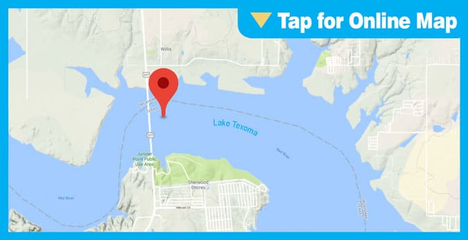 Lake Texoma HOTSPOT: Texas Flats and Mill Creek Flats