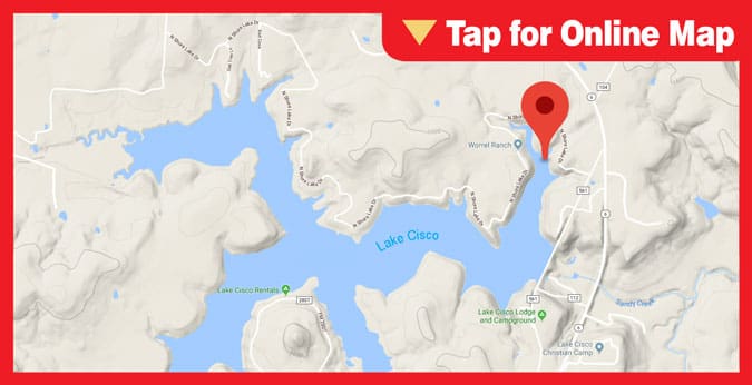 Lake Cisco HOTSPOT: Main Lake