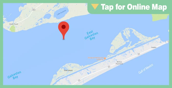 Galveston East Bay HOTSPOT: Deep Reef