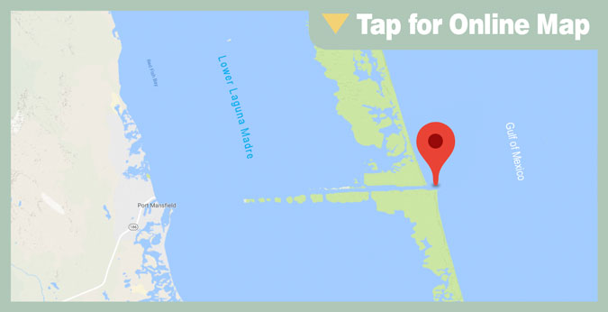 Port Mansfield HOTSPOT: North Jetty