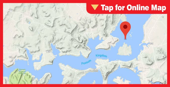 Lake Possum Kingdom HOTSPOT: Costello Island