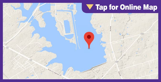  Lake Calaveras HOTSPOT: Crappie Wall Flats