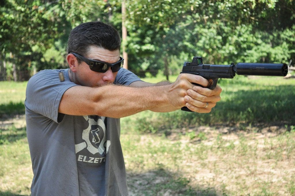 Conditioning your body to find its natural point of aim will increase your speed and accuracy with all firearms.