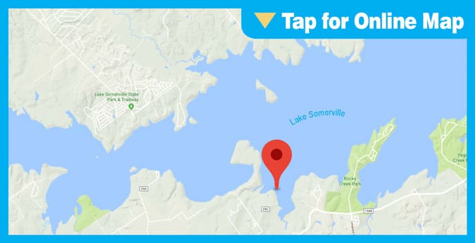 Lake Somerville HOTSPOT: Fat Point