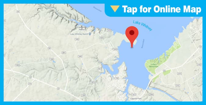 Lake Whitney HOTSPOT: Big Rocky Creek