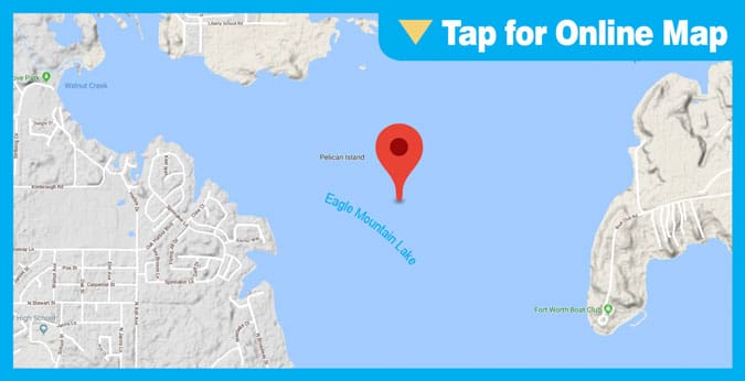Lake Eagle Mountain HOTSPOT: Long Ridge South of Pelican Island