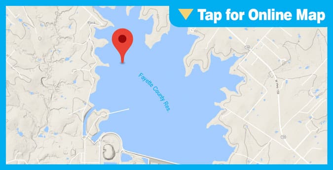 Fayette County Reservoir HOTSPOT: Cedar Creek Timber
