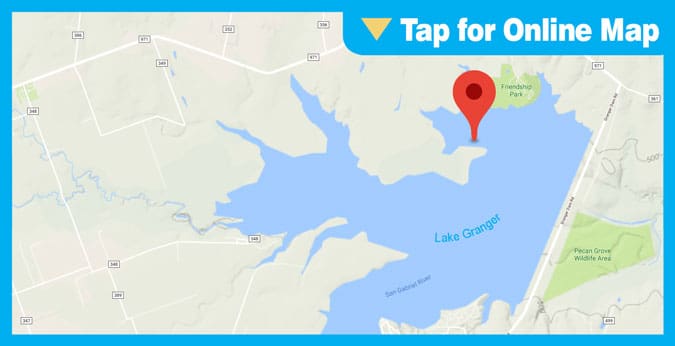 Granger Lake HOTSPOT: Main Lake