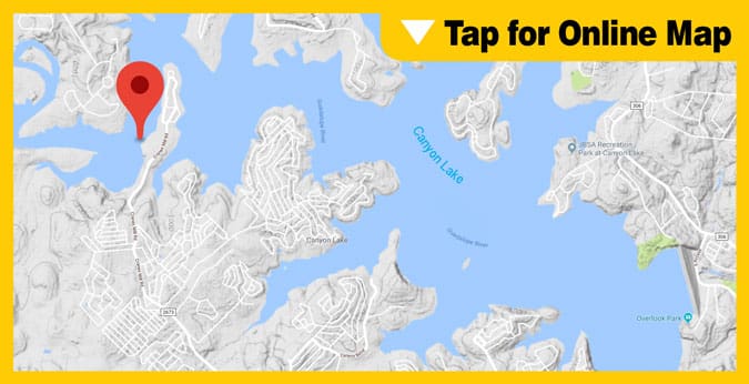 Canyon Lake HOTSPOT: River Channel Area