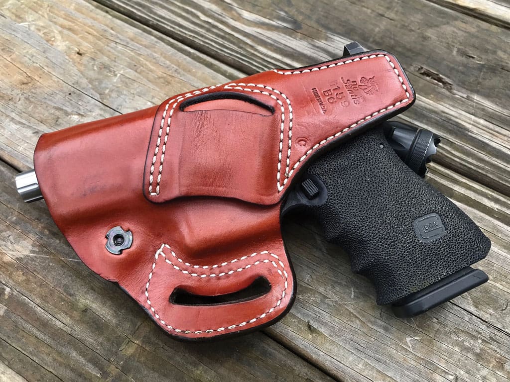 The opposite side of the Osprey reveals canted loops for OWB carry. These add no noticeable bulk when in IWB mode.