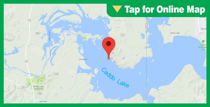 Caddo Lake HOTSPOT: Ames Spring Basin