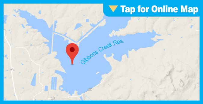 Gibbons Creek Reservoir HOTSPOT: Hog Creek