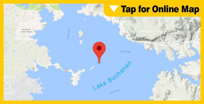 Lake Buchanan HOTSPOT: Main River Channel