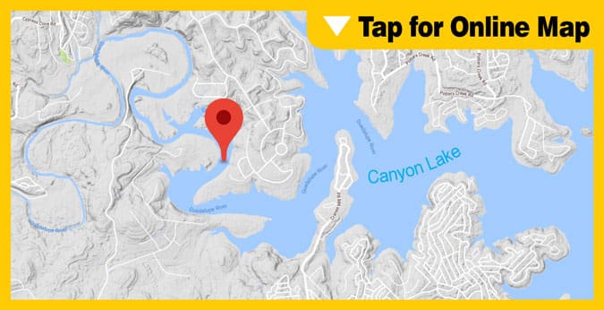 Canyon Lake HOTSPOT: Guadalupe River Area