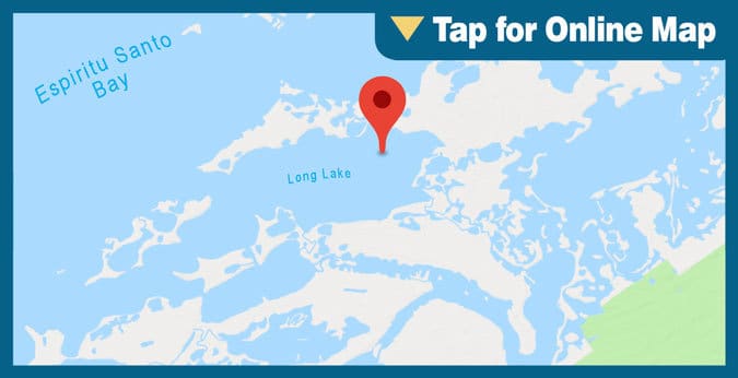 Espiritu Santo Bay HOTSPOT: Long Lake