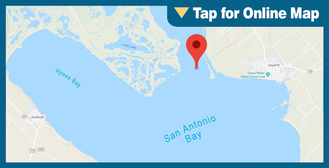 San Antonio Bay HOTSPOT: Guadalupe Bay East Shore
