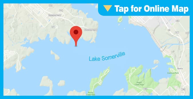 Lake Somerville HOTSPOT: Big Creek Park Shoreline
