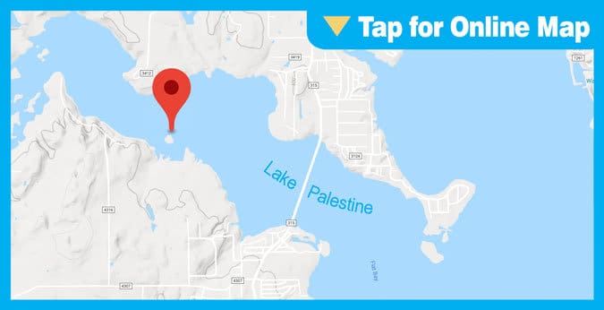 Lake Palestine HOTSPOT: Flat Creek