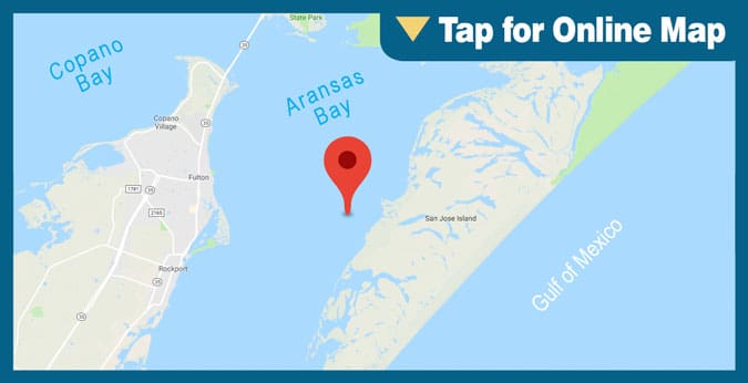Aransas Bay: Bay Oil Wells
