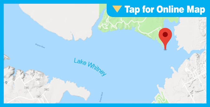 Lake Whitney: Whitney Hump & Striper Point