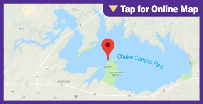 Choke Canyon Res.: Main Lake Shallow Areas