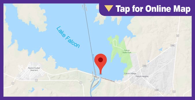 Lake Falcon: Dam Area