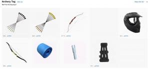 Archery Tag Gear